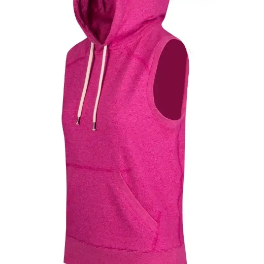 Picture of RAMO, Ladies Heather Sleeveless Hoodie